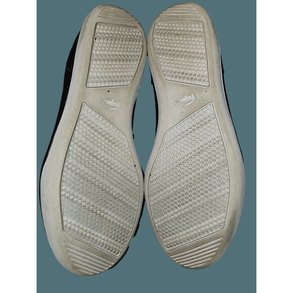 Lacosta Deck Minimal Black & Red Sneaker Shoes Men Size 9 - Picture 2 of 12